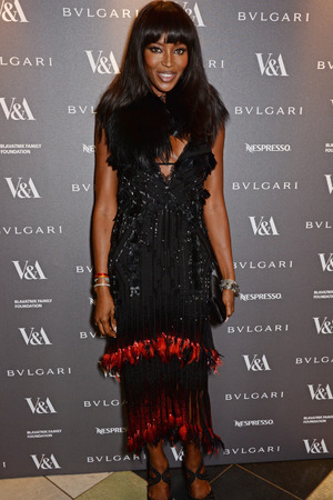 LONDON, ENGLAND - APRIL 01: Liz Hurley attend a private dinner celebrating the Victoria and Albert Museum's new exhibition 'The Glamour Of Italian Fashion 1945 - 2014' at Victoria and Albert Museum on April 1, 2014 in London, England. (Photo by David M. Benett/Getty Images)