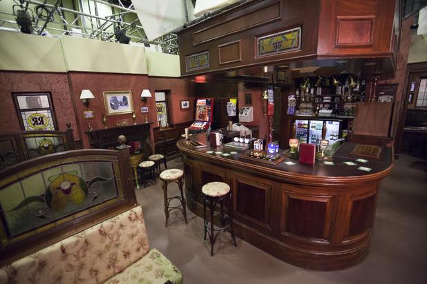 The Rovers Return pub set