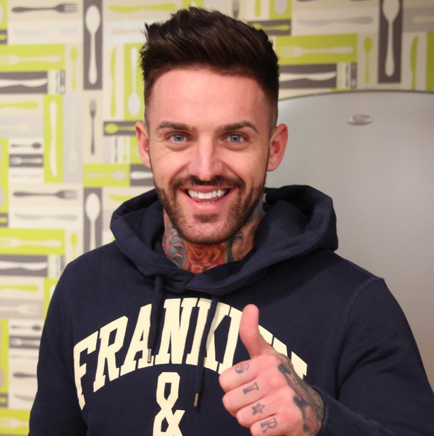 Geordie Shore cast member Aaron Chalmers