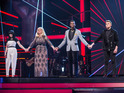 Sally's performance of 'Dear Darlin'' currently leads the way after live final.