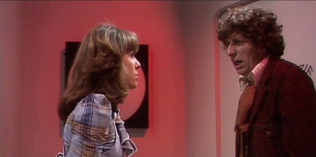 Tom Baker in classic Doctor Who