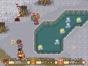 Secret of Mana on SNES