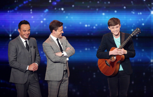 Britain's Got Talent second live semi-final: James Smith with Ant and Dec