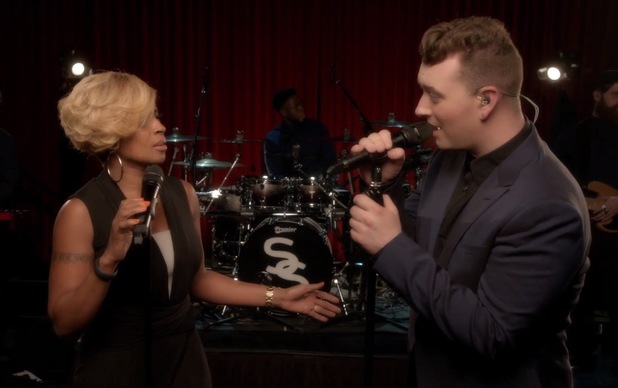 Sam Smith & Mary J Blige 'Stay With Me'.