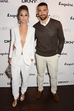 LONDON, ENGLAND - JUNE 15: Cara Santana (L) and Jesse Metcalfe attend the Esquire & DKNY MEN official opening night party for London Collections: Men at one Embankment on June 15, 2014 in London, England. (Photo by David M. Benett/Getty Images for DKNY)