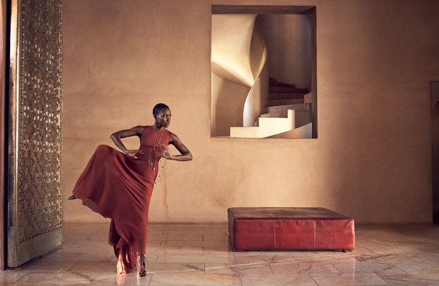 Lupita Nyong'o in the July 2014 issue of Vogue