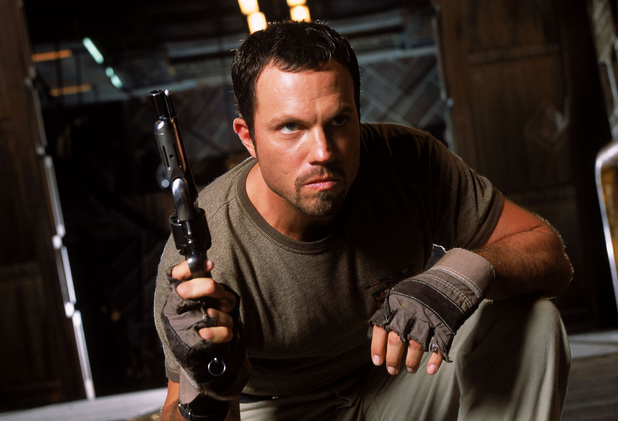 Adam Baldwin as Jayne in Firefly