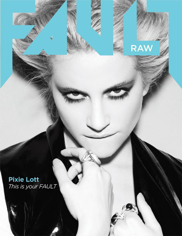 Pixie Lott in FAULT magazine