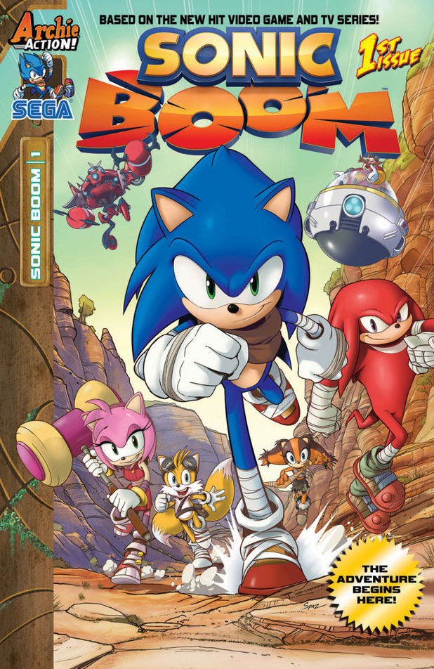 Sonic Boom comic book series coming from Archie Comics - Gaming ...