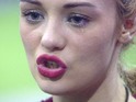 Ashleigh later brightens up enough to tell Ash she's pleased he's in the house.
