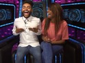 Biannca can't resist repeating her exit from the Big Brother house.