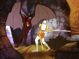 Dragon's Lair 1983 screenshot