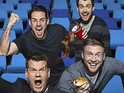 "I think it would be amazing if someone threw up on the show," James Corden says.