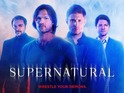 Image features Jared Padalecki and Jensen Ackles alongside Misha Collins and Mark Sheppard.