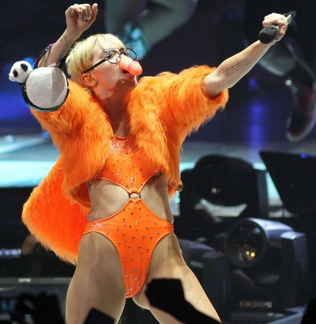 Miley Cyrus in concert in Guadalajara, Mexico - 21 Sep 2014Miley Cyrus
21 Sep 2014