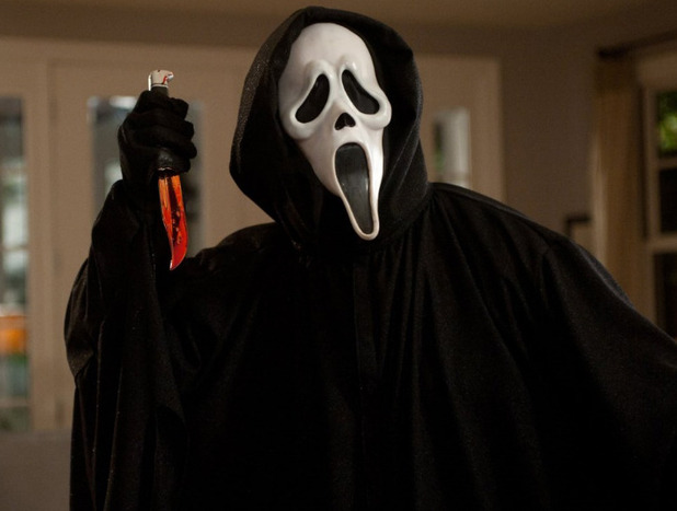 The Scream ghostface mask