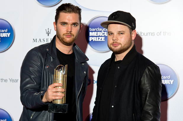 Mike Kerr and Ben Thatcher of Royal Blood attend the 2014 Barclaycard Mercury Prize at The Roundhouse 