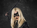 Katie Cassidy takes up the role of the comic book superheroine.