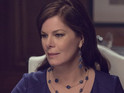Marcia Gay Harden says the cast will see the movie, but "not right now".