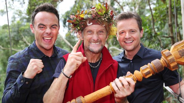 Carl Fogarty with Ant & Dec