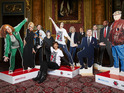 David Walliams and Alan Partridge give their thoughts on the charity statues.