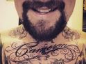 The Good Charlotte musician gets 'Cameron' inking in tribute to wife.