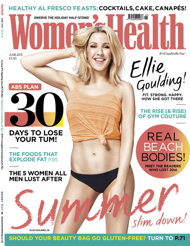 Ellie Goulding covers Women's Health