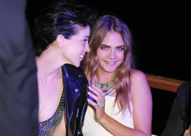 St Vincent & Cara Delevingne attends the de Grisogono 'Divine In Cannes' party 