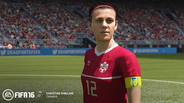 FIFA 16 women's teams