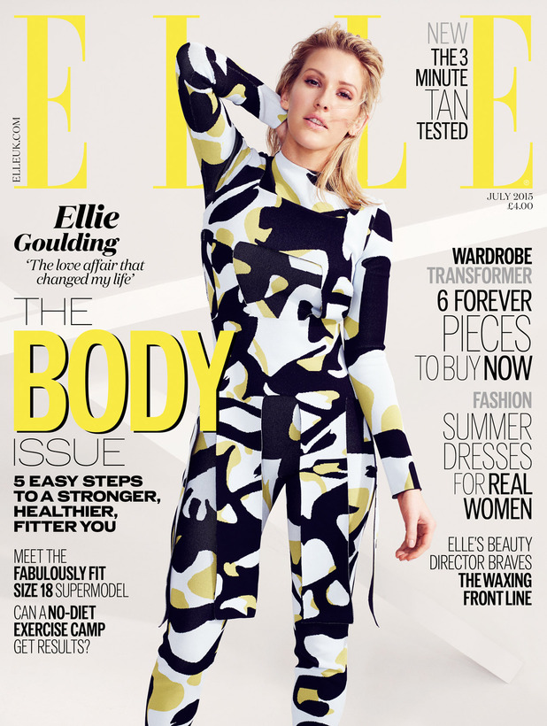 Ellie Goulding for Elle UK July '15