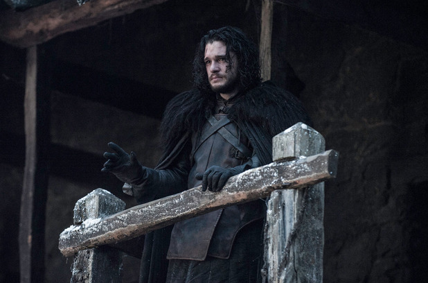 Kit Harington as Jon Snow in Game of Thrones S05E10