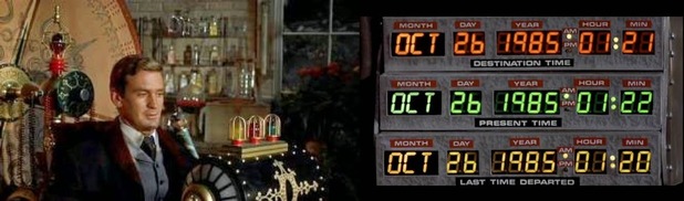 Back to the Future's nod to The Time Machine