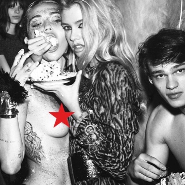 Miley Cyrus, Stella Maxwell