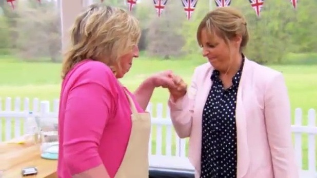 Sandy and Mel Giedroyc on The Great British Bake Off