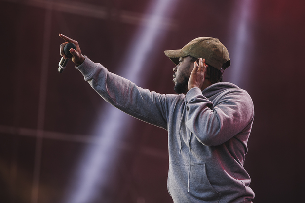 Kendrick Lamar at Leeds Festival 2015