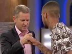 Watch Jeremy Kyle show his gangster side by attempting a rapper's handshake