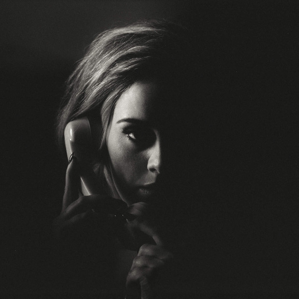 Adele 'Hello' single artwork.