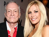 Hugh Hefner fiancée to wear pink wedding dress - Celebrity News ...