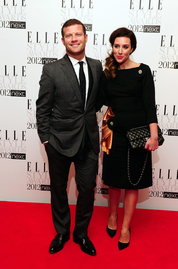 Dermot O'Leary and fiancee Dee Koppang - The 2012 Elle Style Awards in ...