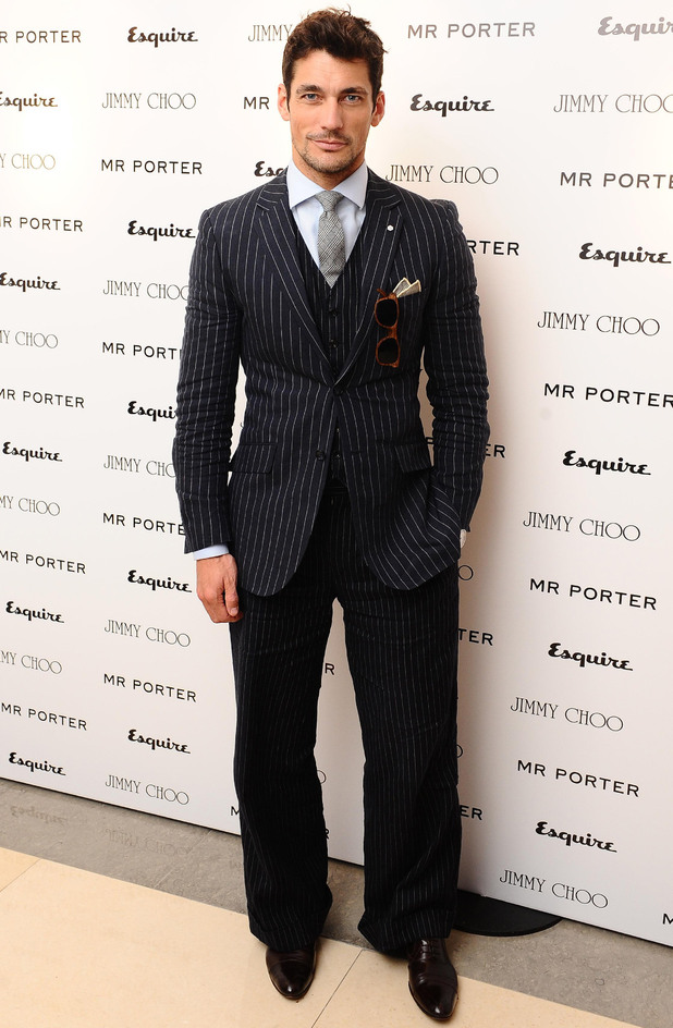 Esquire & Mr Porter London Collections: David Gandy - Esquire & Mr ...