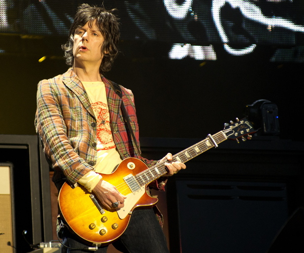 The Stone Roses perform live at Heaton Park: John Squire - Stone Roses ...