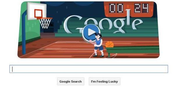 London 2012 Google Doodle: Playable basketball - Media News - Digital Spy