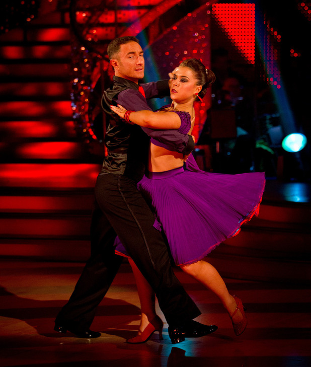 Dani Harmer comes fourth in 'Strictly Come Dancing' 2012 final ...