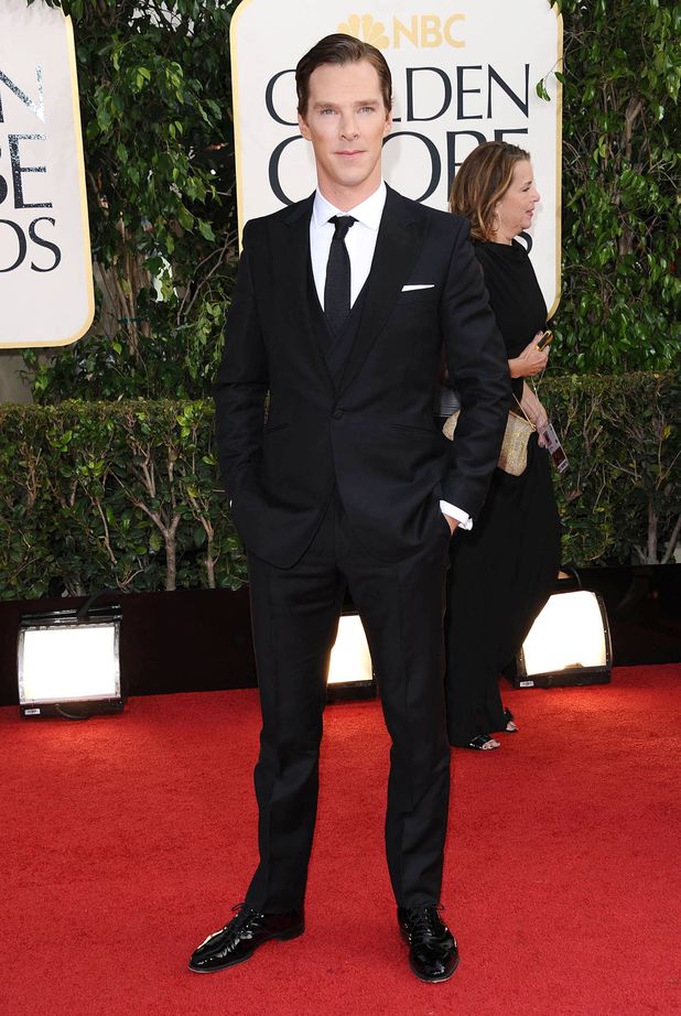 Benedict Cumberbatch - 70th Annual Golden Globe Awards 2013 - Red ...