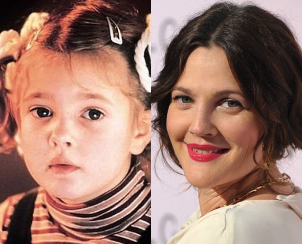 Drew Barrymore Then Now Celebrities Then And Now Grow - vrogue.co