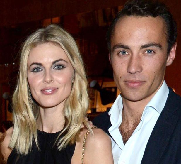 Donna Air and James Middleton