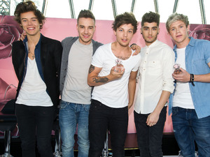 One Direction launch their debut fragrance 'Our Moment' at The Gherkin