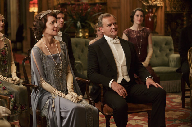 Lady Cora, Tom Branson, Lord Grantham and Lady Mary - Downton Abbey ...