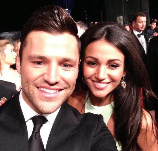 Mark Wright and Michelle Keegan NTAs 2014, selfies, twitter